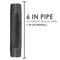 Ace Trading - Nipple STZ Industries 1 in. MIP each X 1 in. D MIP Black Steel 6 in. L Nipple 300UP1X6 - alternate 6